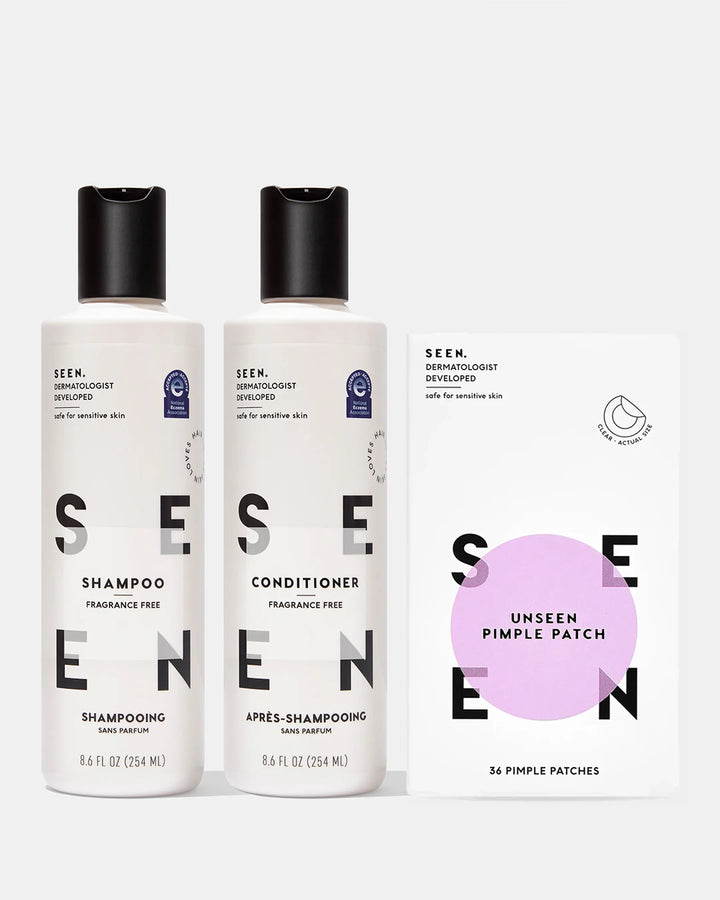 SEEN Acne-Safe Bundle, Fragrance Free