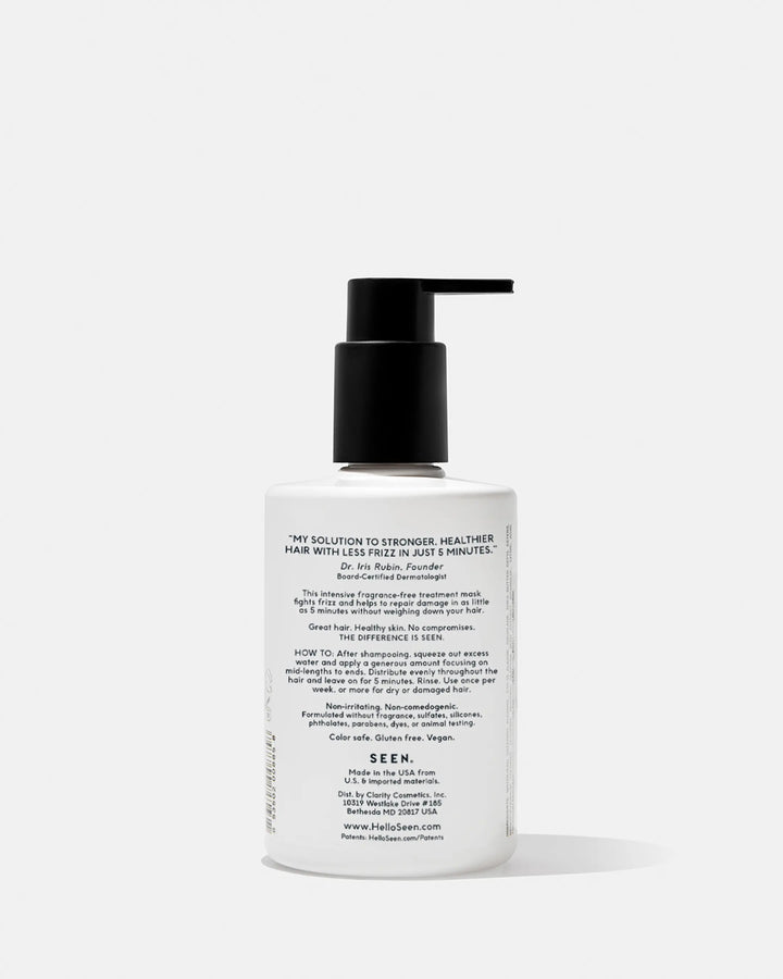 SEEN Frizz + Repair Treatment Mask, Fragrance Free