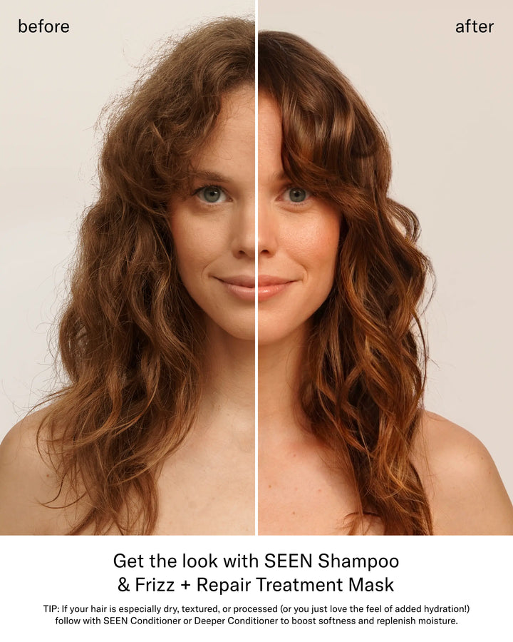 SEEN Frizz + Repair Treatment Mask, Fragrance Free