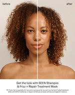 SEEN Frizz + Repair Treatment Mask, Fragrance Free