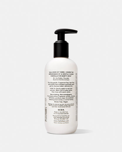 SEEN Baby 2-in-1 Shampoo & Body Wash, Fragrance Free