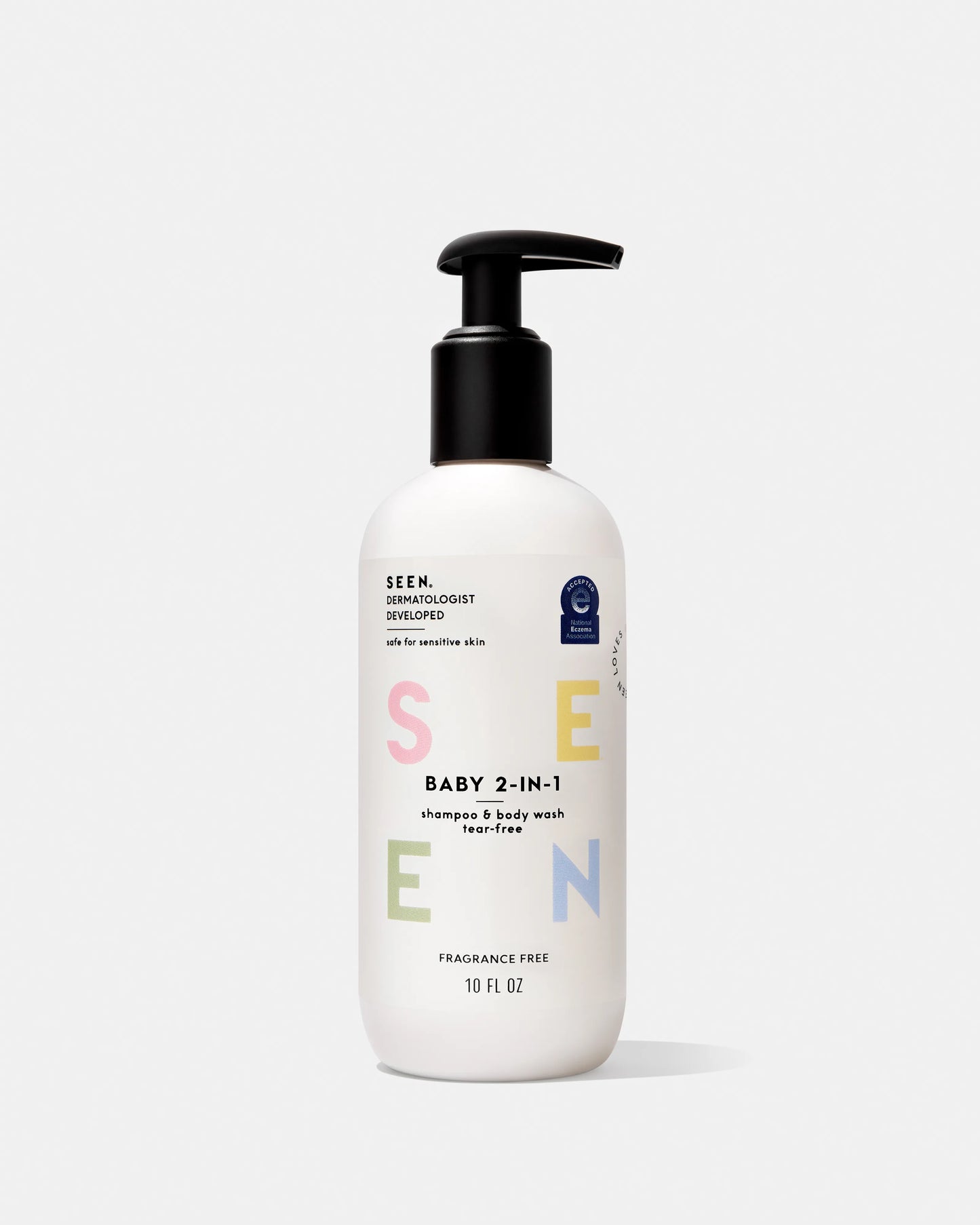 SEEN Baby 2-in-1 Shampoo & Body Wash, Fragrance Free