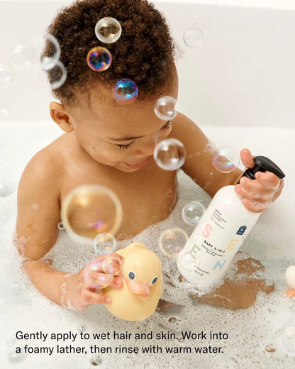 SEEN Baby 2-in-1 Shampoo & Body Wash, Fragrance Free