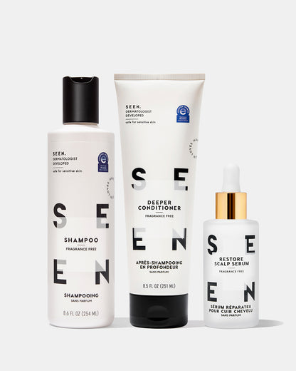 SEEN Deeper Restore Bundle, Fragrance Free