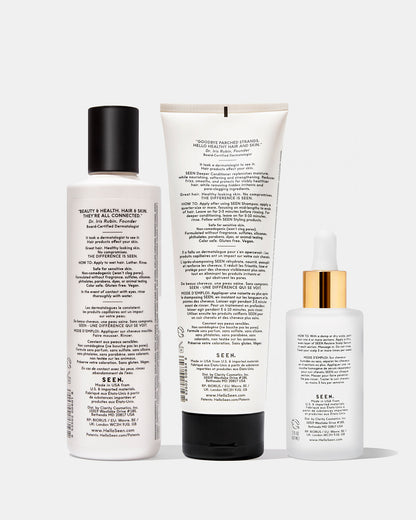 SEEN Deeper Restore Bundle, Fragrance Free