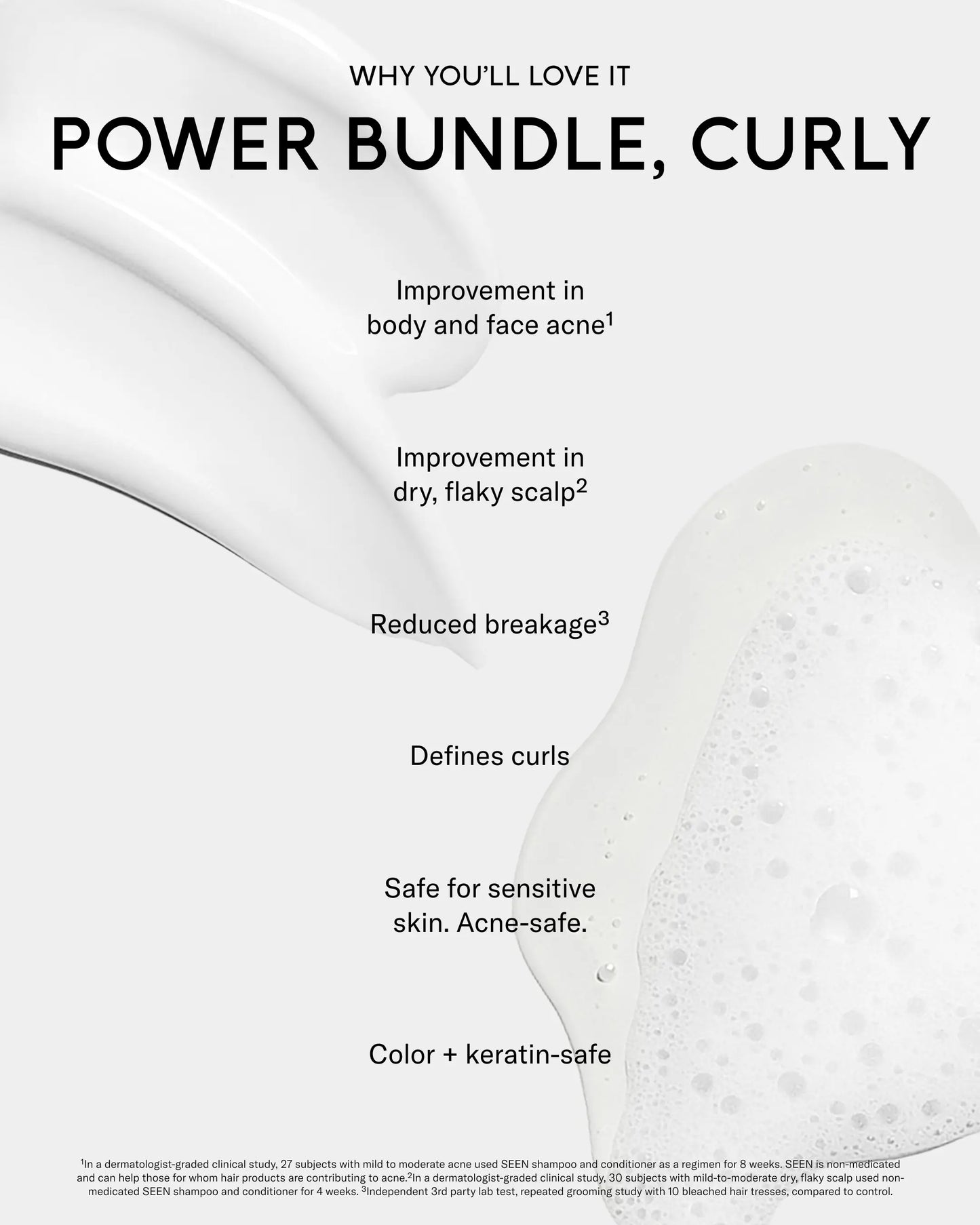 SEEN Power Bundle, Curly, Fragrance Free