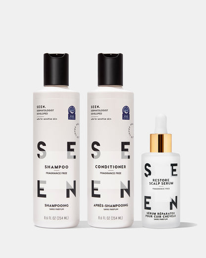 SEEN Restore Bundle, Fragrance Free