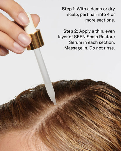 SEEN Restore Scalp Serum, Fragrance Free