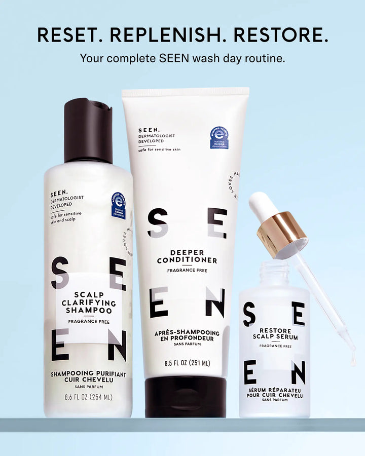 SEEN Scalp Clarifying Shampoo, Fragrance Free